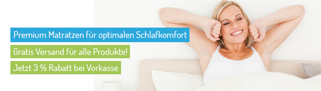 Premium Matratzen für optimalen Schlafkomfort