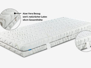 MatraMAXX Natura Matratze mit Bezug „Aloe Vera”